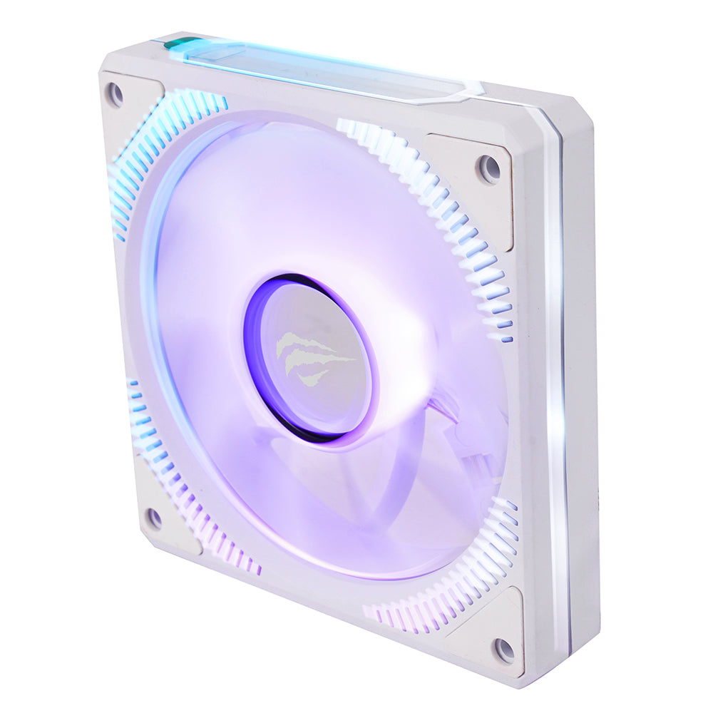 Ventilator HAVIT F2096, RGB, 1800RPM, 30dB, 3W, Bijela