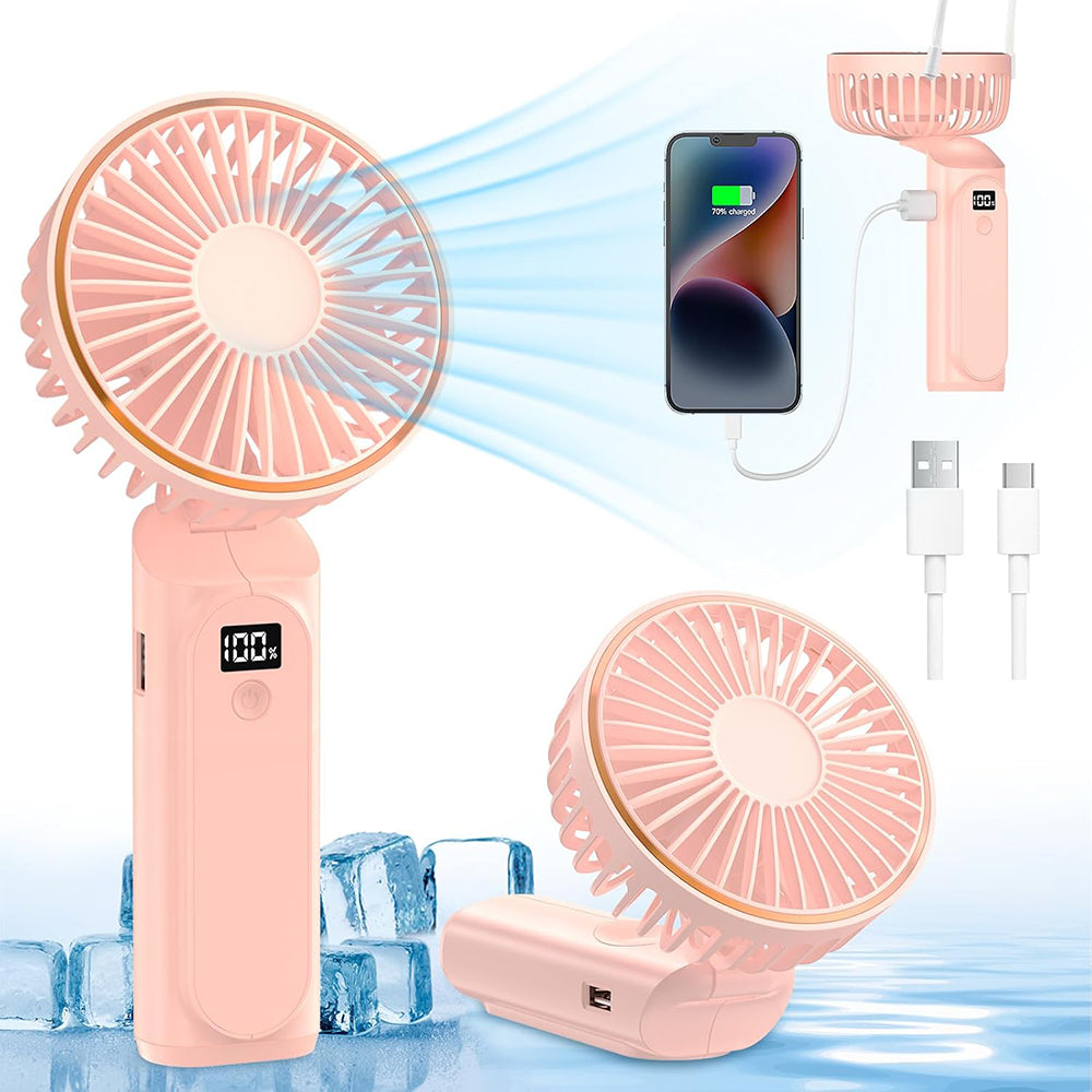 Prijenosni Ventilator Techsuit M12, Roza