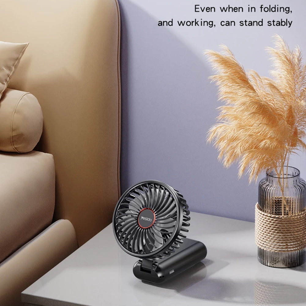 Prijenosni ventilator Yesido YF10, Crni
