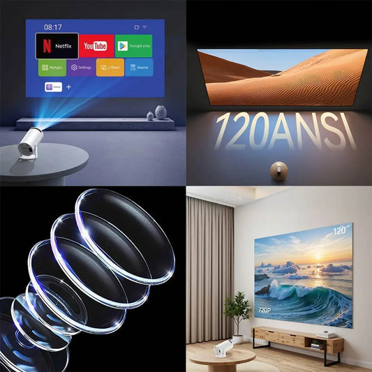 Videoprojektor Yesido TV14, 720P, 120ANSI, Bijeli