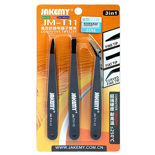Antistatička pinceta Jakemy JM-T11, 3u1