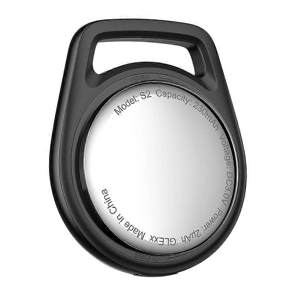 Acefast SmartTag S2 za iOS seriju, Set od 4 komada, Crna