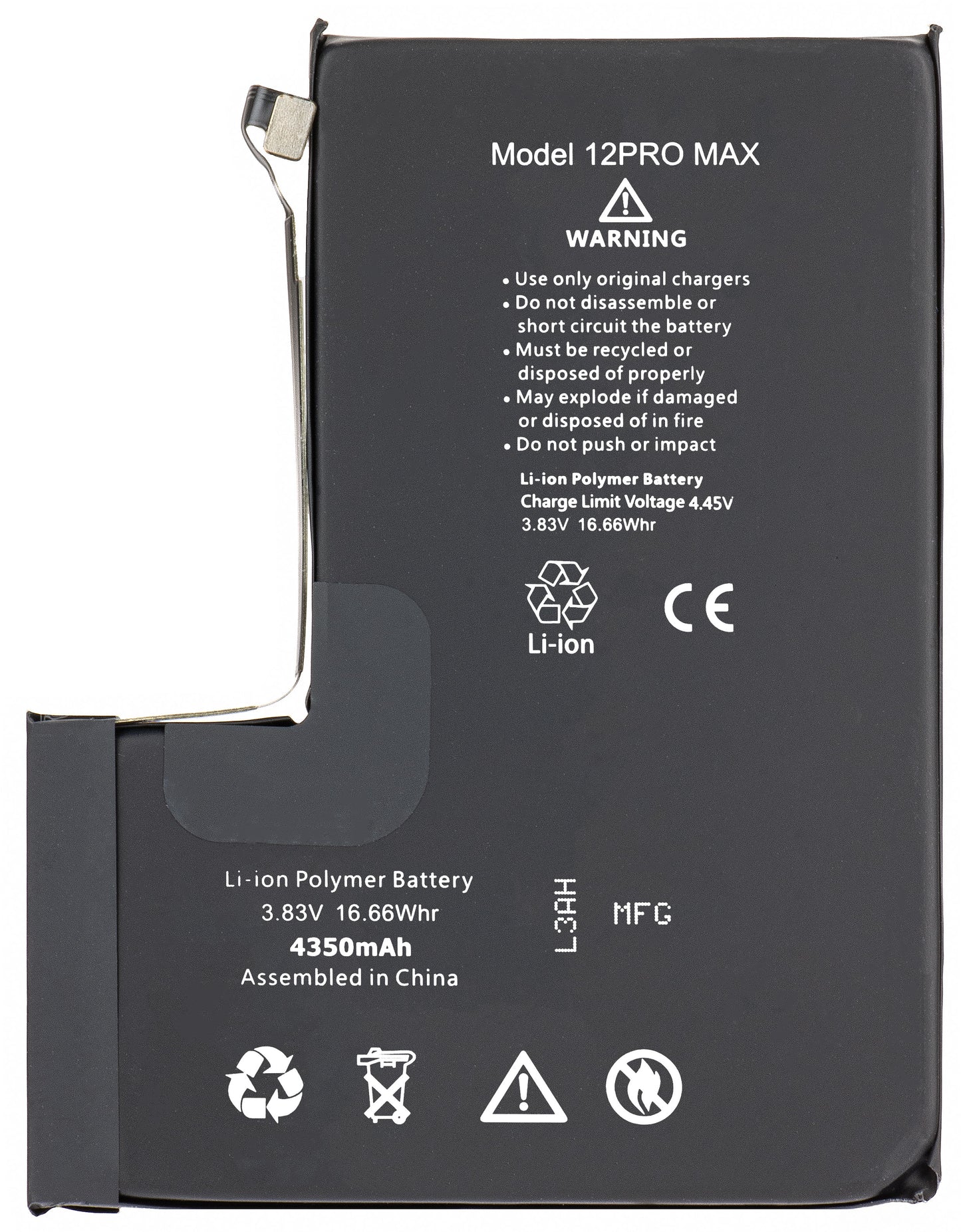 Baterija Apple iPhone 12 Pro Max, visokog kapaciteta