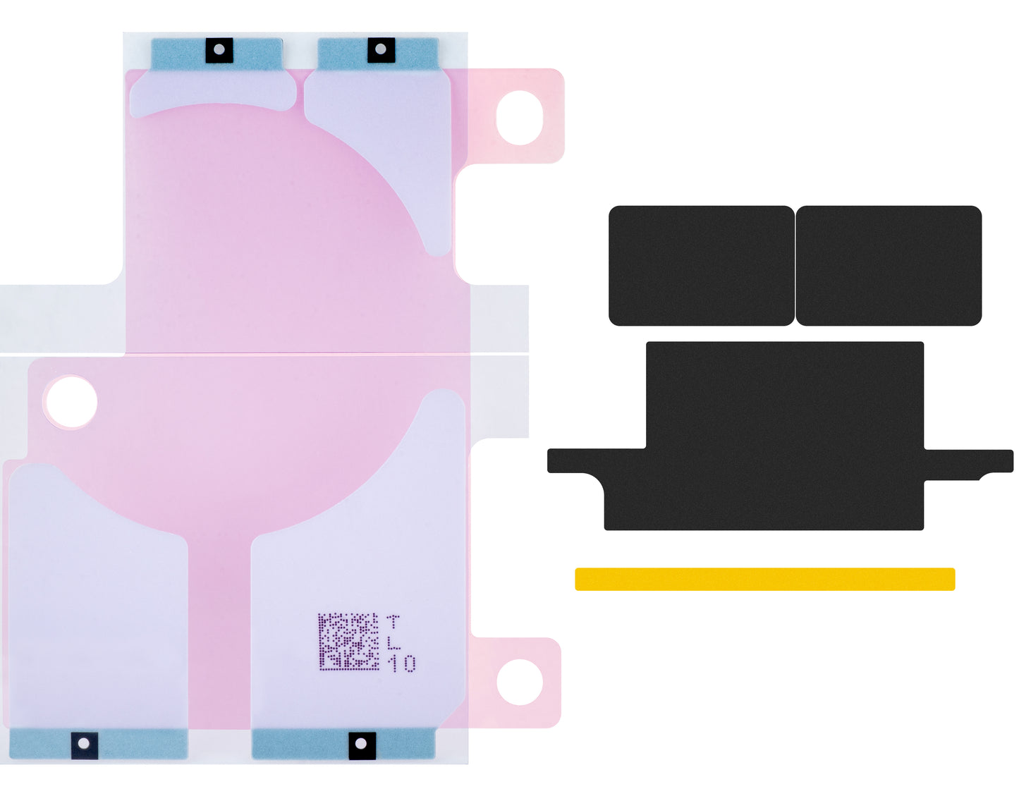 Baterija Apple iPhone 12 Pro Max, s integracijom Flex BMS trake (ne zahtijeva lemljenje kontakata)