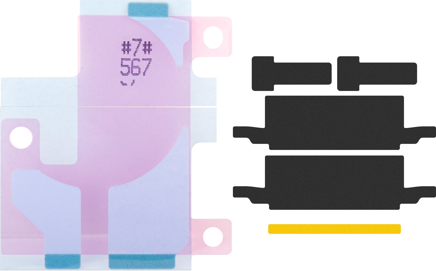 Baterija Apple iPhone 14 Pro, s integracijom Flex BMS trake (ne zahtijeva lemljenje kontakata)
