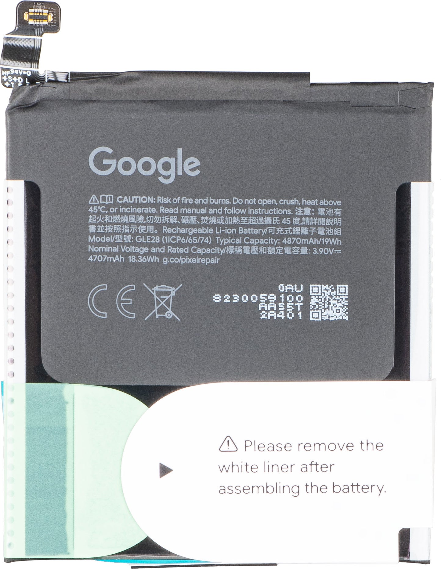 Baterija Google Pixel 10 Pro, GLE28, Service Pack G949-01443-00
