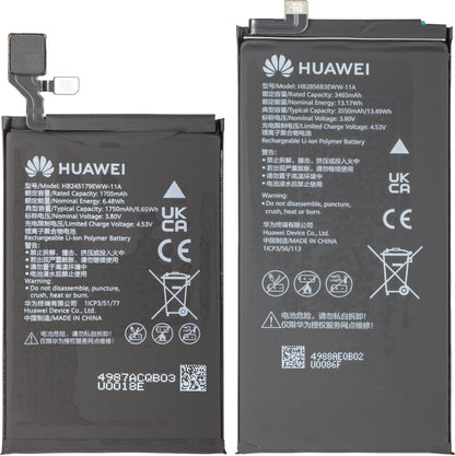 Baterija Huawei Mate X7, HB2856B3EWW-11A + HB245179EWW-11A, Service Pack 02357JJU
