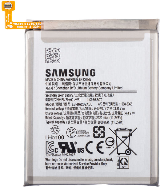 Baterija Samsung Galaxy A10e A102 / A20e A202, EB-BA202ABU, Zamjena GH82-20188A