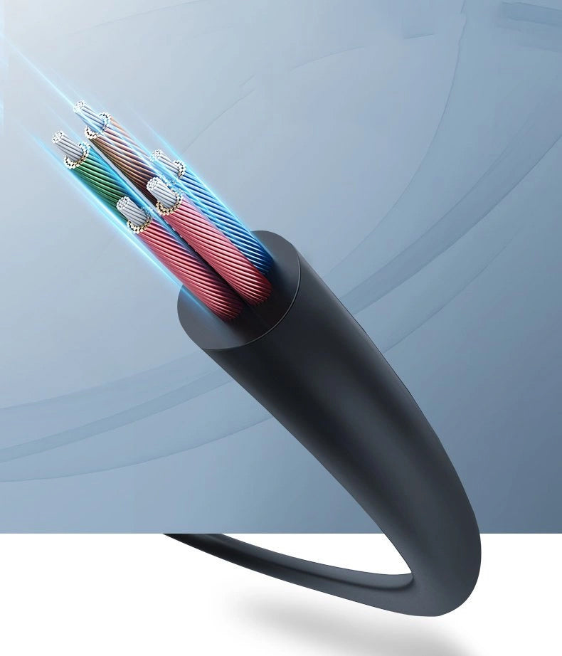 Audio adapter 3.5mm - 2 x 3.5mm UGREEN AV140, 0.20m, Crni