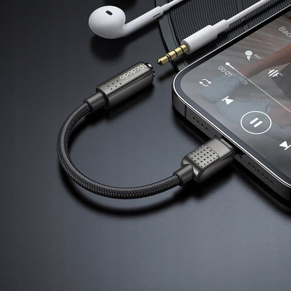Audio adapter Lightning - 3.5mm McDodo CA-5010, Crni
