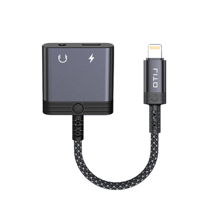 Audio Adapter Lightning - Lightning / 3.5mm Lito LA04L, Crni