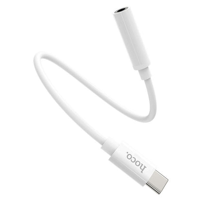 USB-C audio adapter - 3.5mm HOCO LS30, Bijela