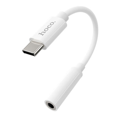 USB-C audio adapter - 3.5mm HOCO LS30, Bijela
