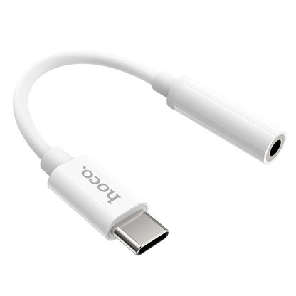 USB-C audio adapter - 3.5mm HOCO LS30, Bijela