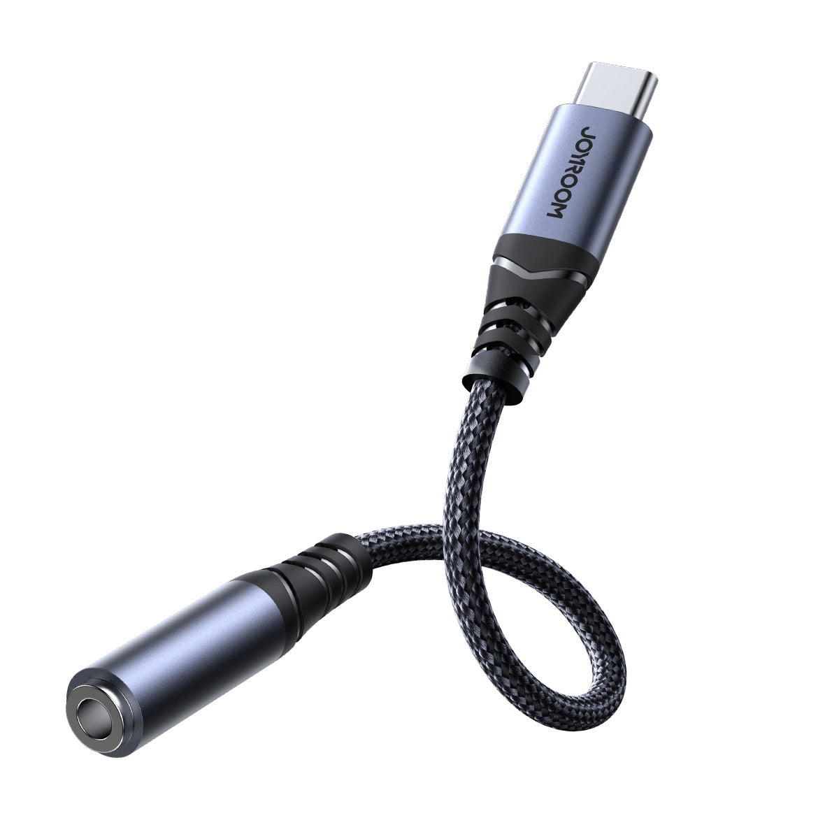 Audio adapter USB-C - 3.5mm Joyroom SY-C01, Crni