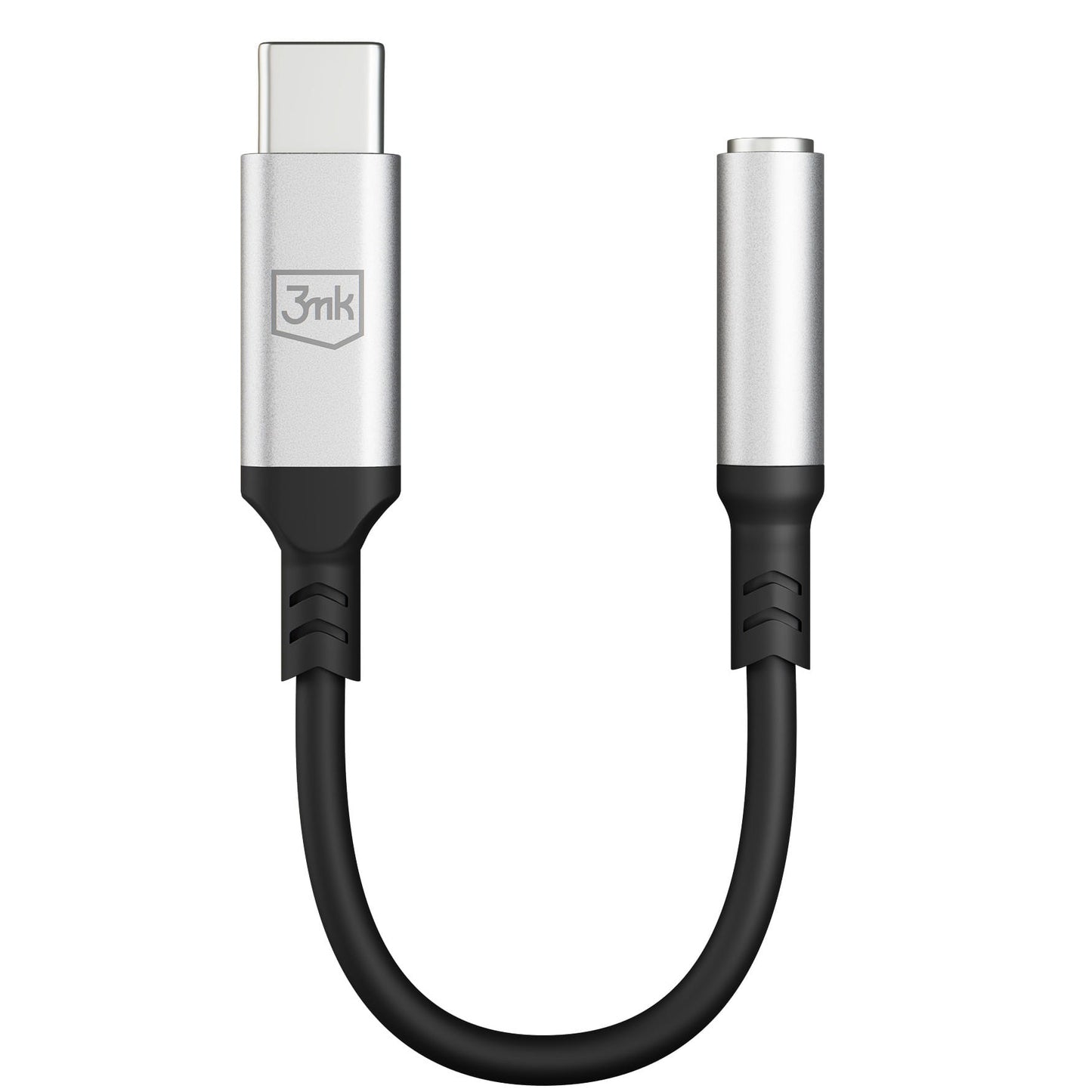 USB-C audio adapter - 3.5mm 3MK, Srebrni