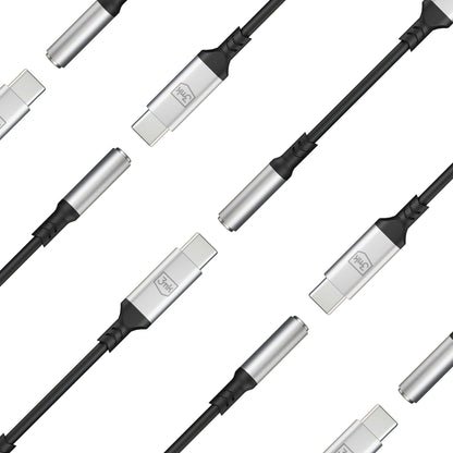 USB-C audio adapter - 3.5mm 3MK, Srebrni