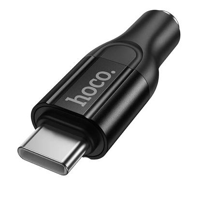 USB-C audio adapter - 3.5mm HOCO UPA35, Crna