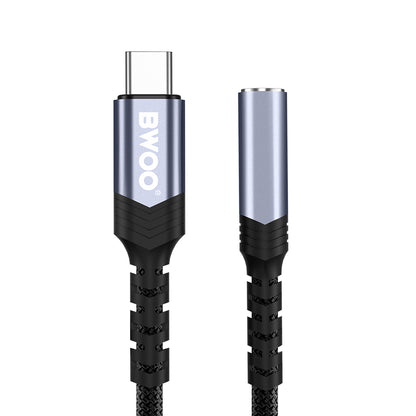 Audio adapter USB-C - 3.5mm BWOO BZ47, Crni