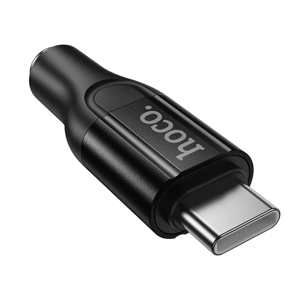 USB-C audio adapter - 3.5mm HOCO UPA35, Crna