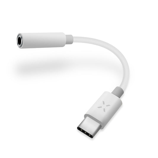 Audio adapter USB-C - 3.5mm Fixed, Bijeli