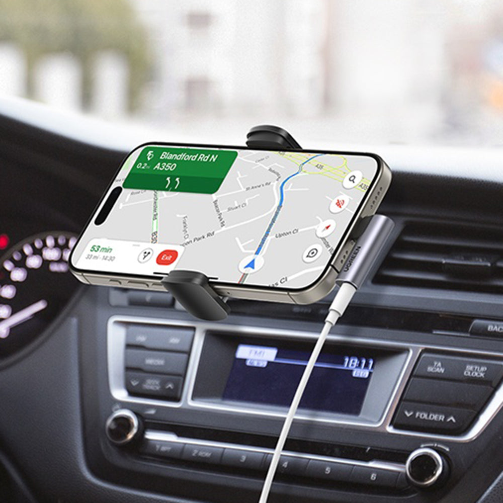 Audio adapter USB-C - 3.5mm UGREEN CM460 (20194) Kutni, Sivi