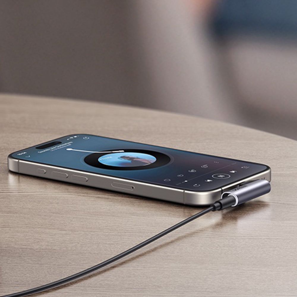 Audio adapter USB-C - 3.5mm UGREEN CM460 (20194) Kutni, Sivi