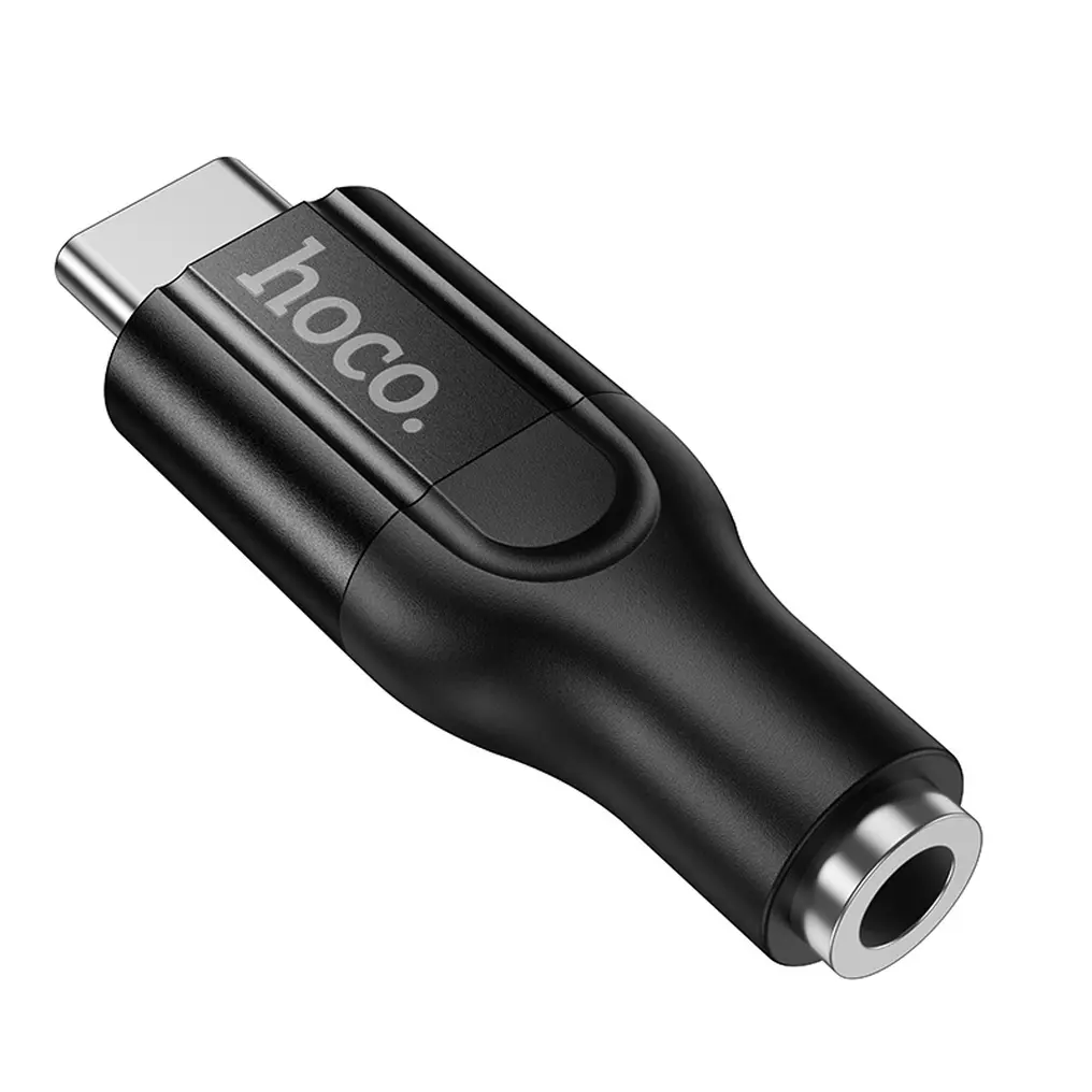 USB-C audio adapter - 3.5mm HOCO UPA35, Crna