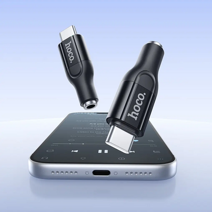 USB-C audio adapter - 3.5mm HOCO UPA35, Crna