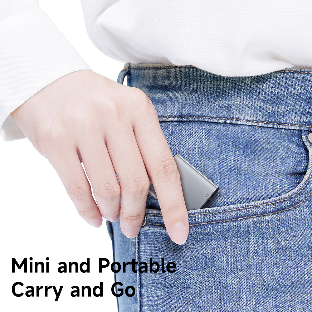 Audio adapter USB-C - USB-C / 3.5mm McDodo CA-5050 Wales, Sivi