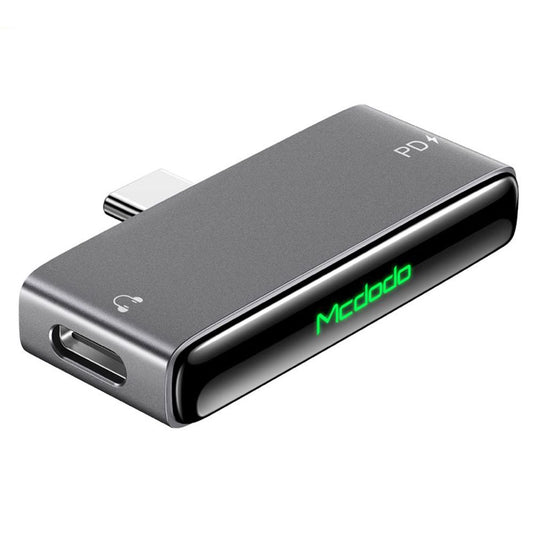 Audio adapter USB-C - USB-C / USB-C McDodo CA-7670, Crni