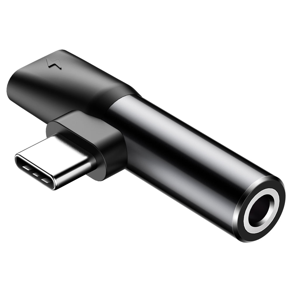 Audio adapter USB-C - USB-C / 3.5mm Baseus L41, Crni CATL41-01