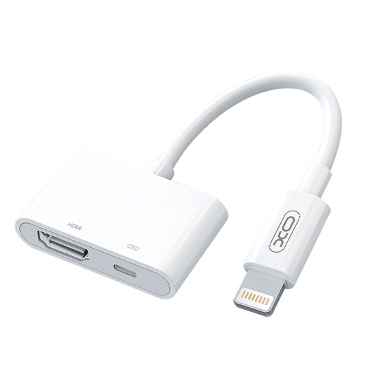 Audio i Video Adapter Lightning - HDMI / Lightning XO Design HUB005, Bijeli