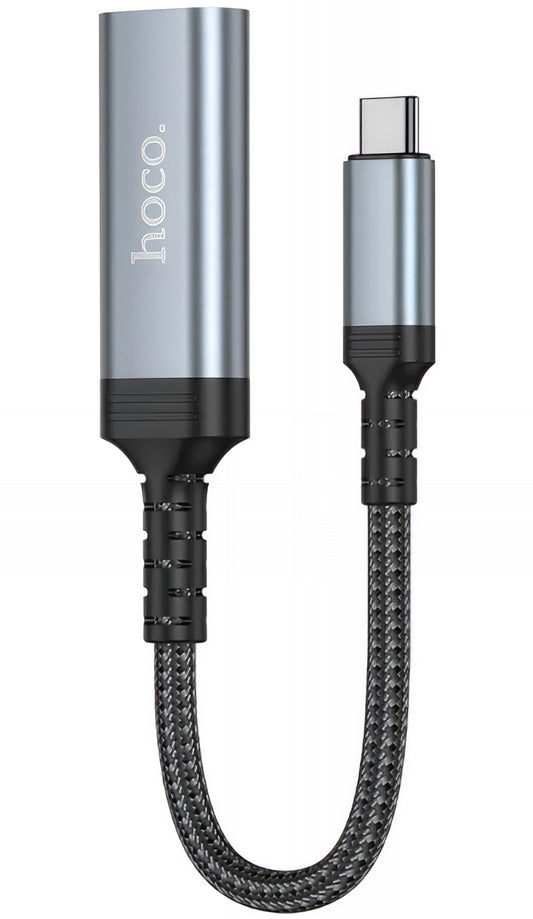 Audio i Video Adapter USB-C - HDMI HOCO UA43A, Sivi