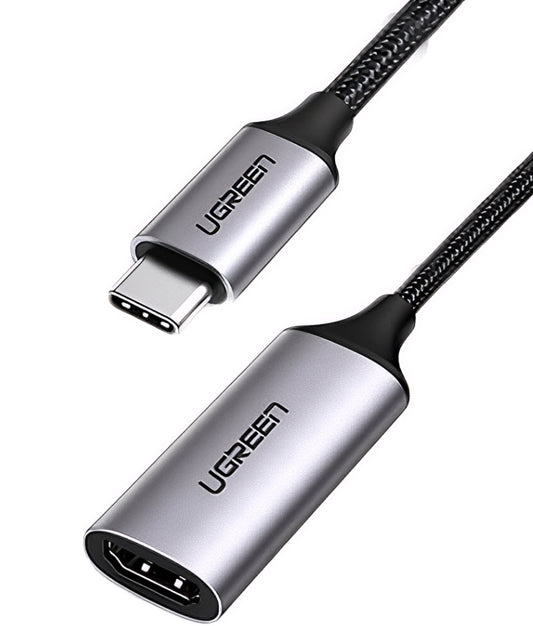 Audio i Video Adapter USB-C - HDMI UGREEN CM297, Sivi