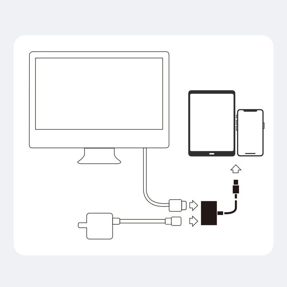Audio i Video Adapter Lightning - HDMI / Lightning Joyroom S-H141, Bijeli
