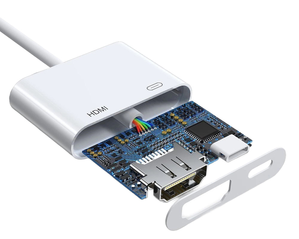 Audio i Video Adapter Lightning - HDMI / Lightning Joyroom S-H141, Bijeli