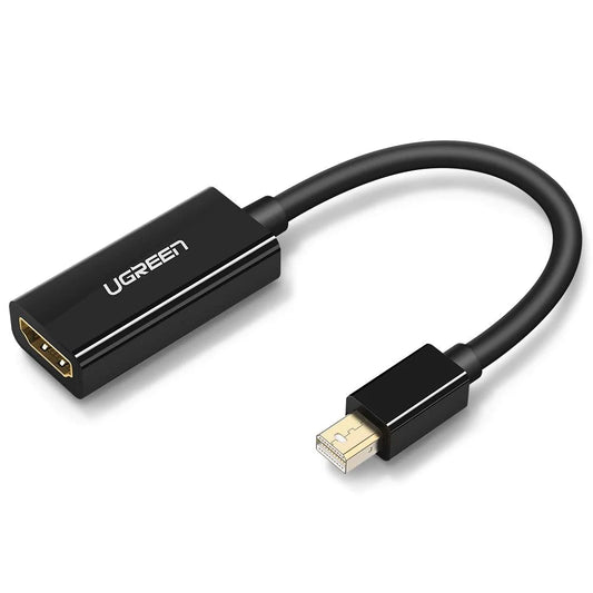 Video adapter UGREEN MD112 (10461), MiniDisplayPort - HDMI, Crni