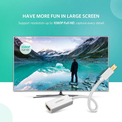 Video adapter UGREEN MD112 (10461), MiniDisplayPort - HDMI, Crni