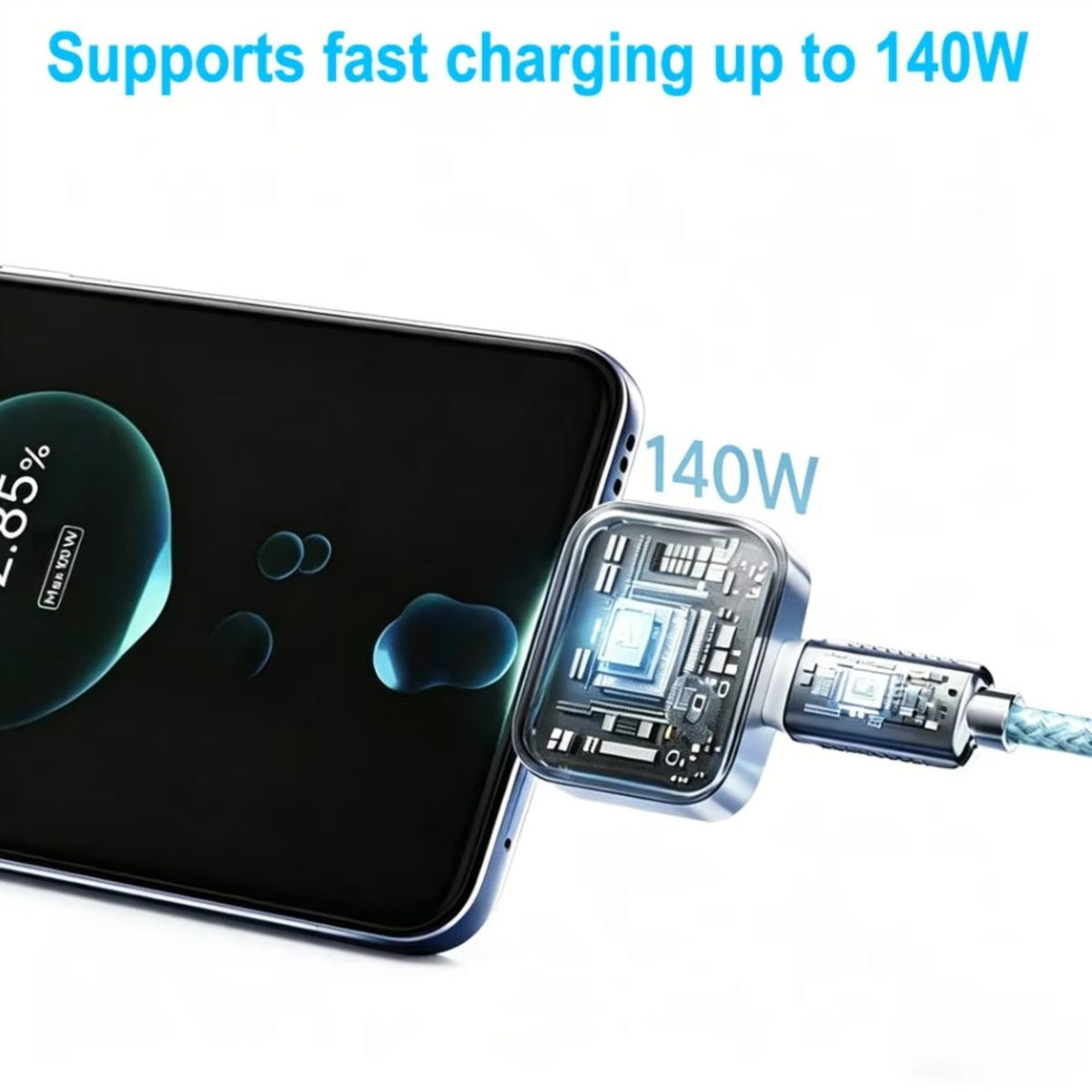 Auto Adapter Disconnect USB-C Forward KH-51 za Napajanje s Automatskim Isključivanjem i Zaštitom Baterije, Srebrni
