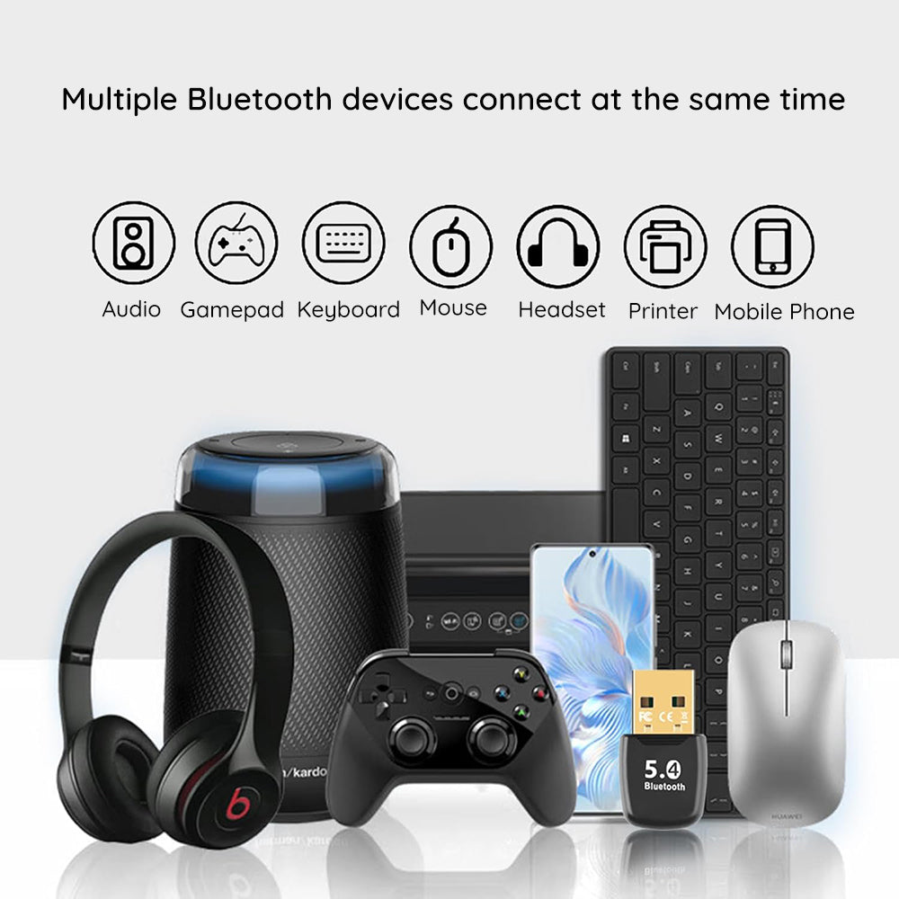 Bluetooth USB adapter Techsuit BlueJet A20, Crni