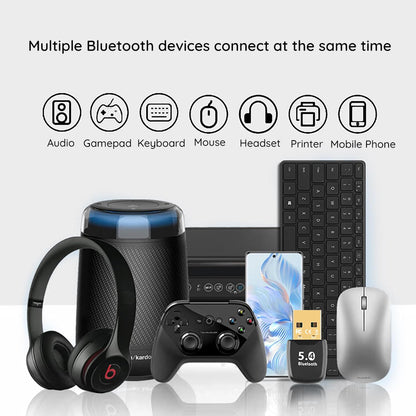Bluetooth USB adapter Techsuit BlueJet A20, Crni