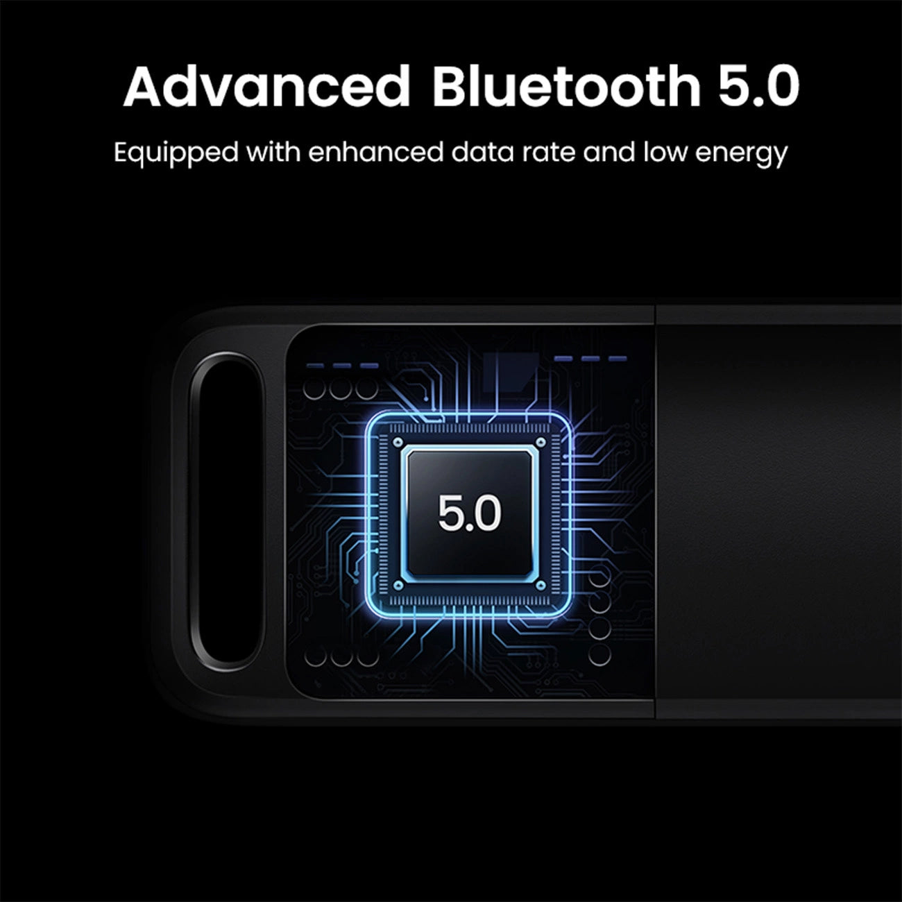 Bluetooth USB adapter UGREEN CM390-2, Crni