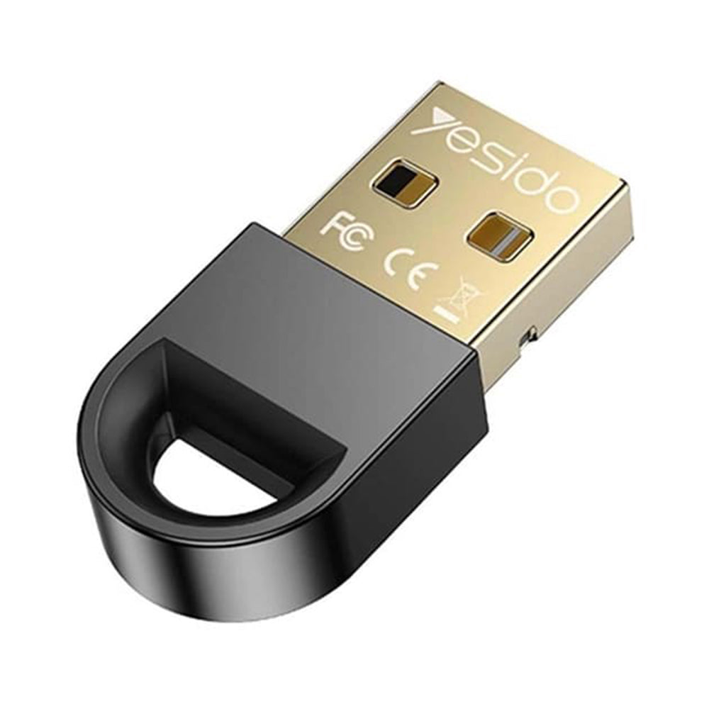 Bluetooth USB adapter Yesido YAU34, Crni
