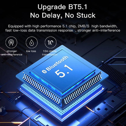 Bluetooth USB adapter Yesido YAU34, Crni