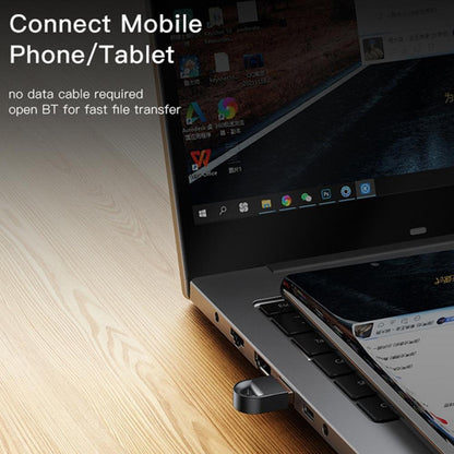 Bluetooth USB adapter Yesido YAU34, Crni