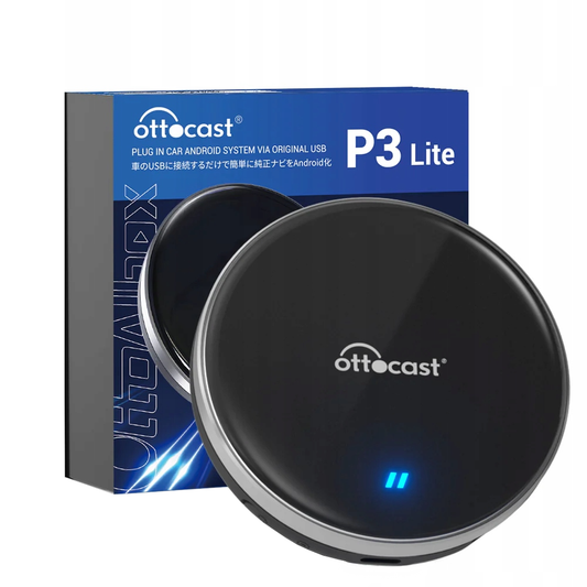 Adaptor Carplay / Android Auto Wireless Ottocast OttoAibox P3 Lite za Apple iPhone / Android seriju