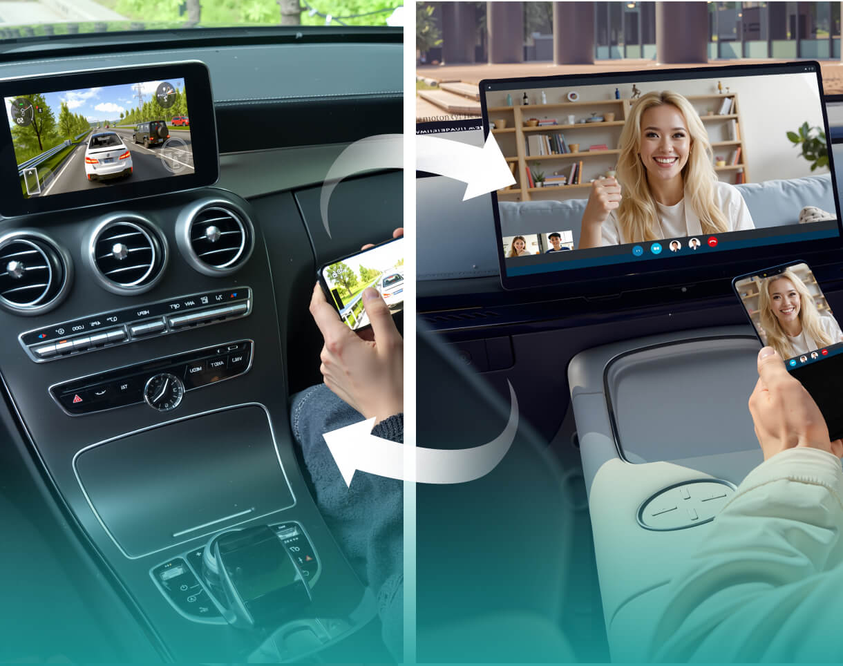 Bežični adapter Carplay / Android Auto Ottocast OttoAibox P3 Pro za Apple iPhone / Android Series PCS61-T
