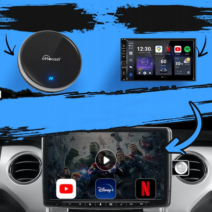 Adaptor Carplay / Android Auto Wireless Ottocast OttoAibox P3 Lite za Apple iPhone / Android seriju