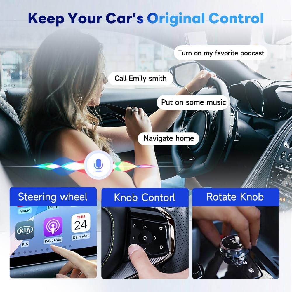 Adaptor Carplay / Android Auto Wireless Carlinkit HD2CP Pro za Apple iPhone / Android seriju